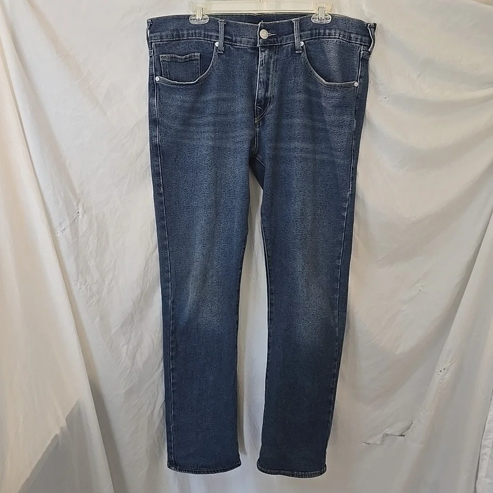 True Religion Ricky SN Relaxed Stretch Straight Jeans Mens 38‎ Medium Wash